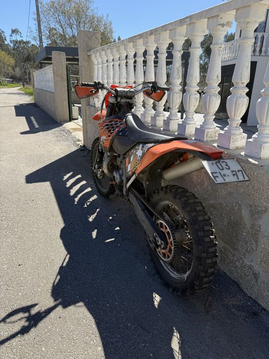 KTM 250 EXC  de 2008