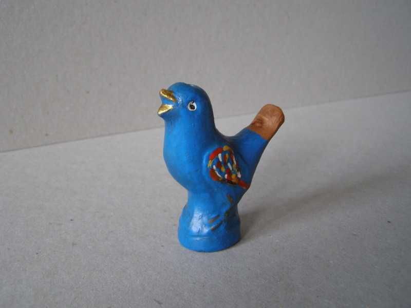 Gwizdek ceramiczny - Ptaszek PRL.