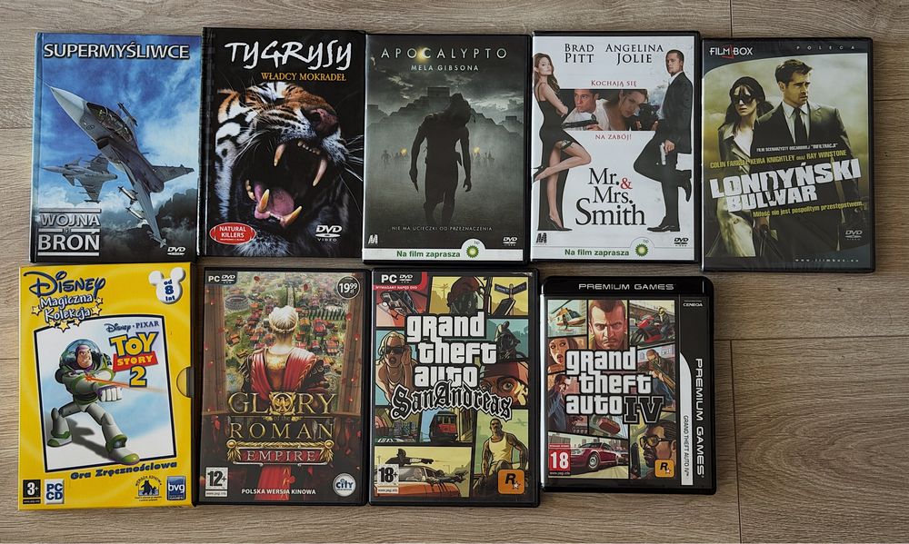 Gry filmy nowe nierozpakowane i używane GTA TOY STORY