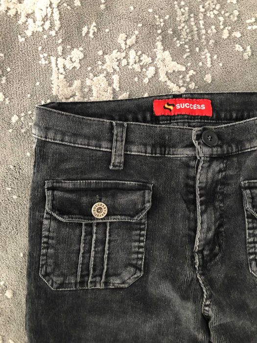 spodnie sztruksowe damskie r s