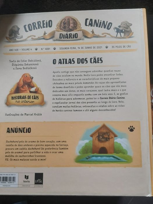 Livro- O Atlas dos Cães