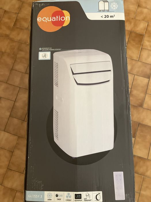 Ar Condicionado Portátil Equation Classy 3 – 2,6 kW – Como novo