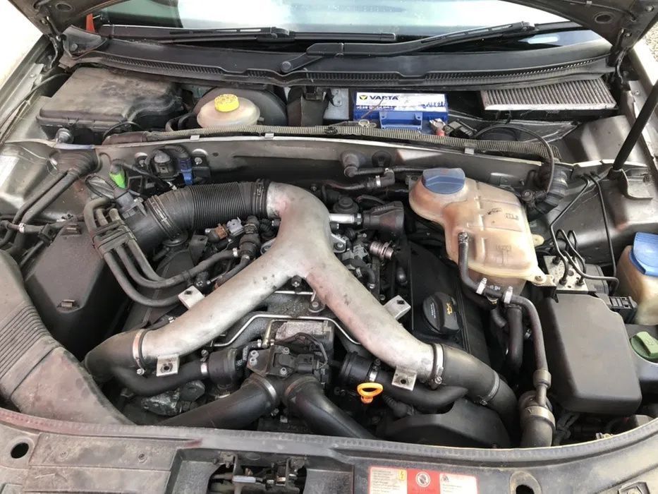 maska audi a6 c5 allroad 2.7 bi turbo cała na części