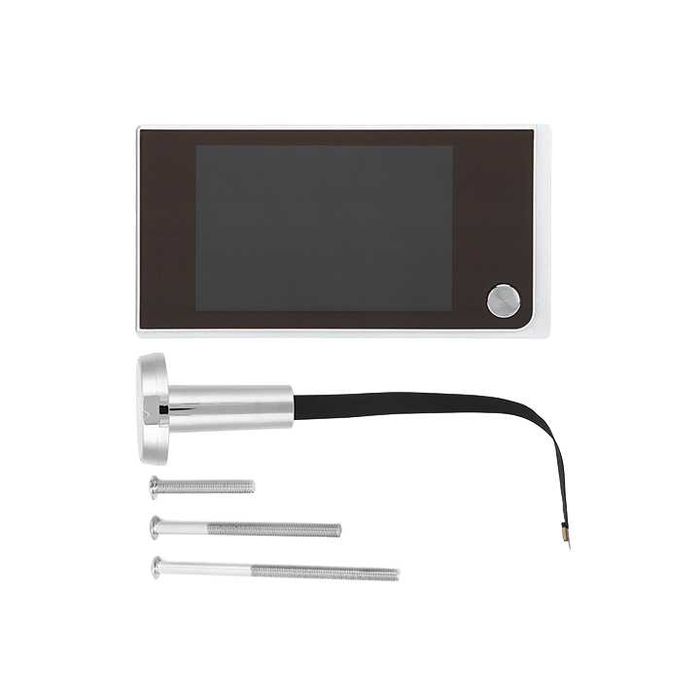 Cyfrowy wizjer drzwiowy 3,5" LCD 120° otwór 14–28 mm