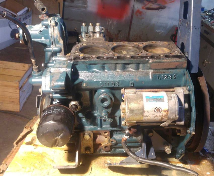 Na części Silnik Perkins KD 103-10, Mitsubishi L3E, Yanmar 3TNA72 Kubota 1505 1105 1503