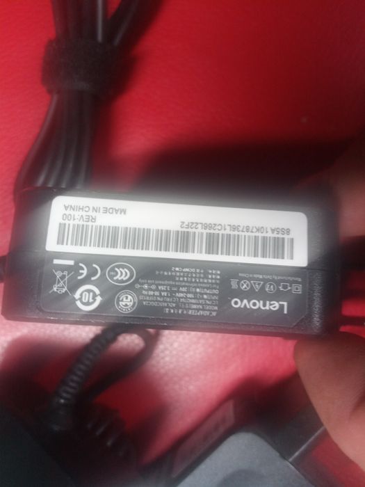 Електрошрот Lenovo 65W 20V 3.25А 4.0/1.7 блок живлення зарядне питания