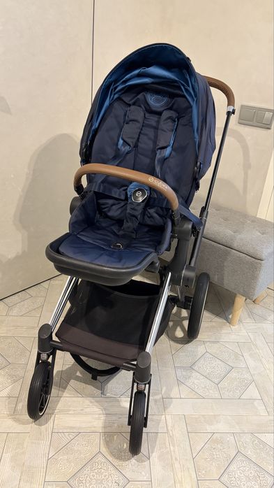 Cybex Priam Chrome 2024 (4.0) прогулочная коляска / шасси + прогулочный блок