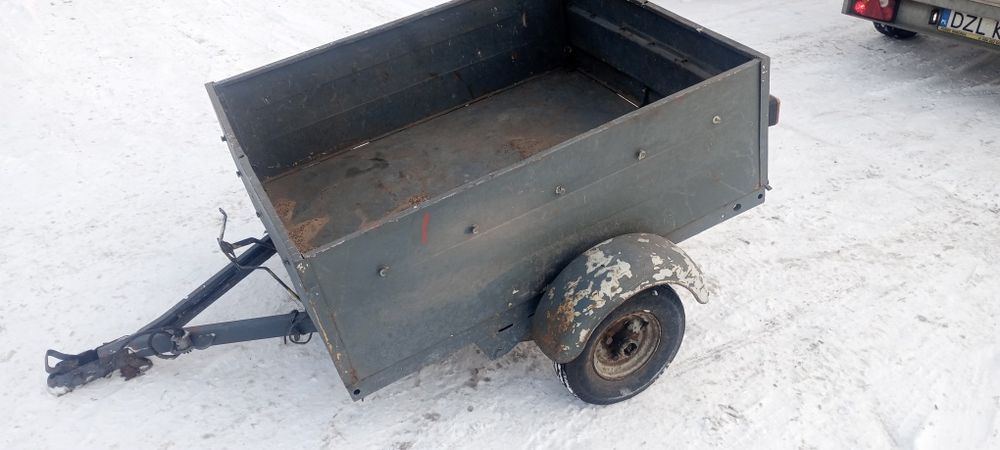 Przyczepka do traktorka kosiarki quada