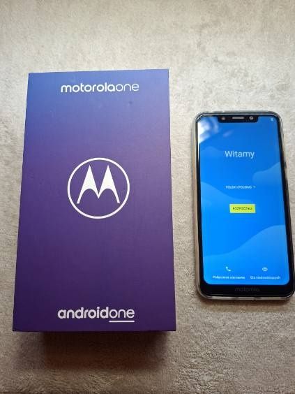 Biała Motorola One DualSIM 4GB RAM/64GB Okazja