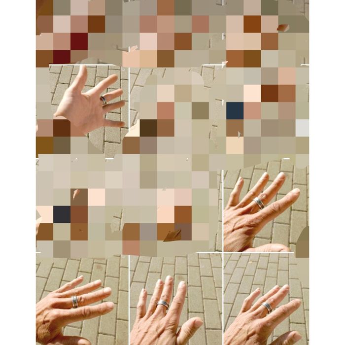 magnífico anel inoxidável