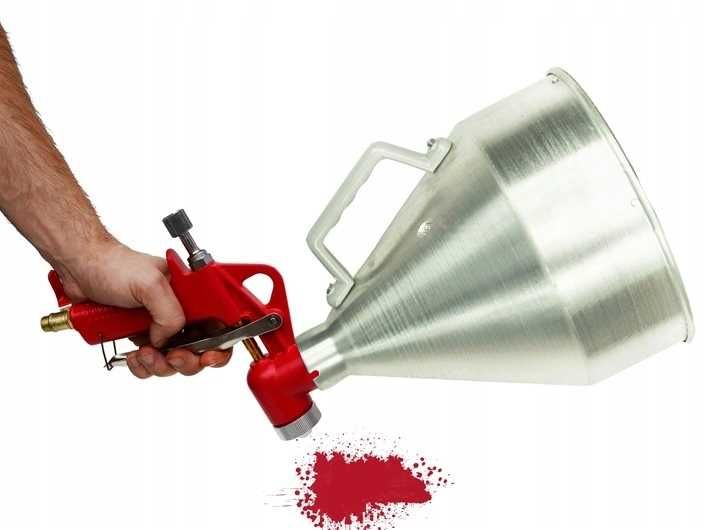 Pistolet 6l do tynkowania tynków malowania ścian natryskowy dysze