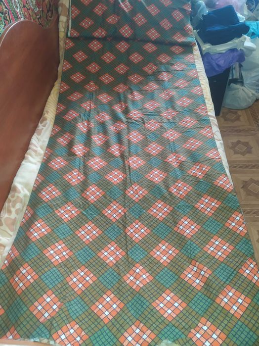 Отрез ткани байка х\б СССР 72х388 Новый