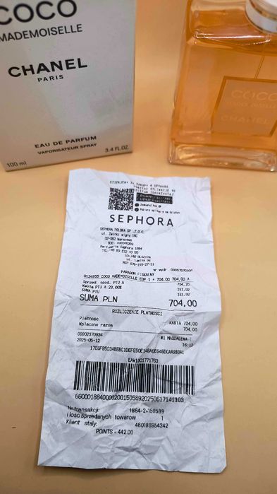 Perfumy Coco Chanel Mademoiselle 100ml