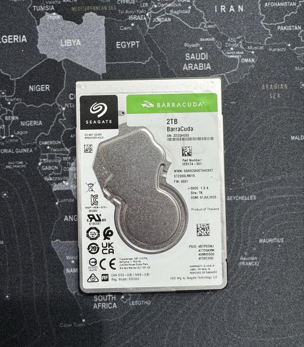 Disco Externo Seagate 2TB 2.5”