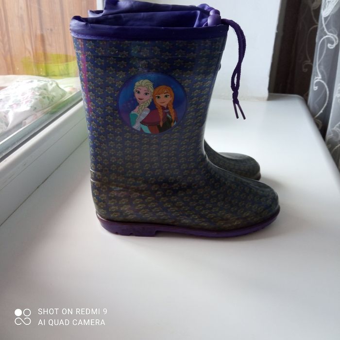 Гумові чоботи для дівчинки
