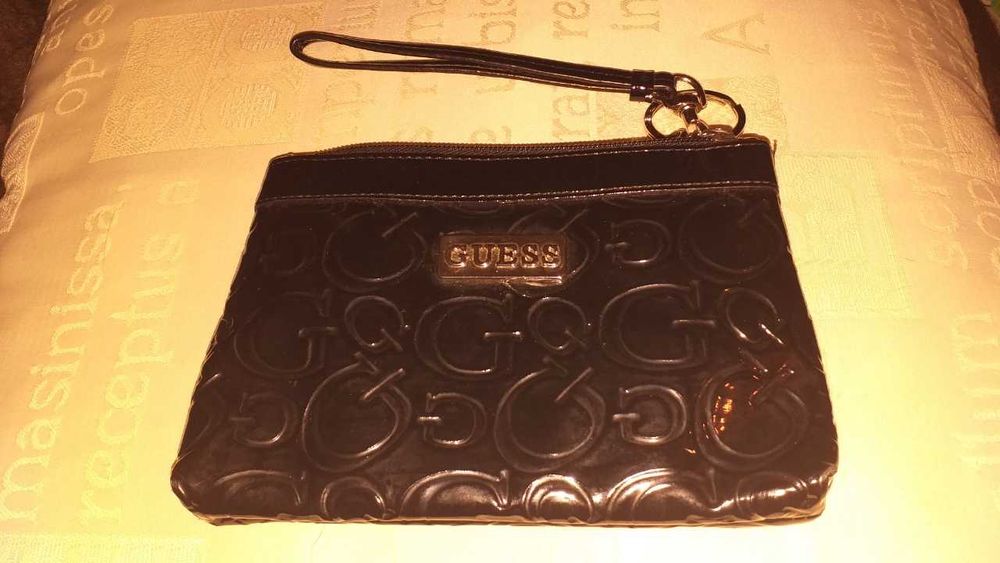 Torebka  kopertówka  Kosmetyczka z Portfelem  2 w 1 *  GUESS