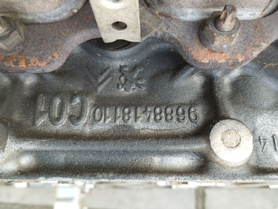 Głowica silnika RH02 HDI TDCI Peugeot Ford Citroen Fiat