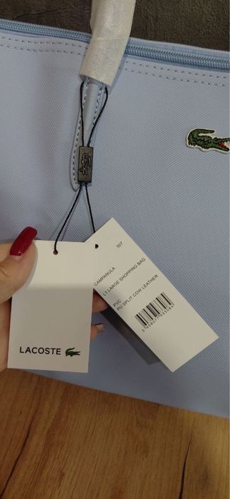 Сумка шопер Lacoste, тоут у кольорах