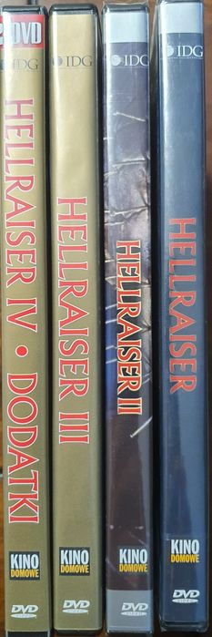 Hellraiser, 4x DVD nowe