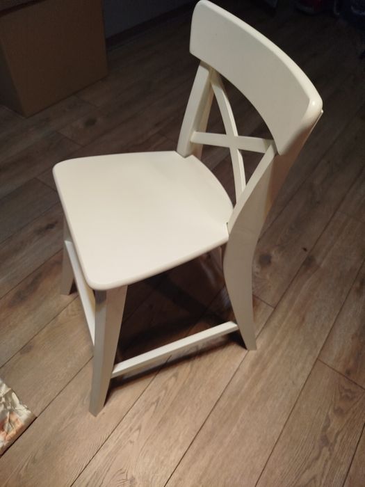 Ikea ingolf krzesło dziecięce biały