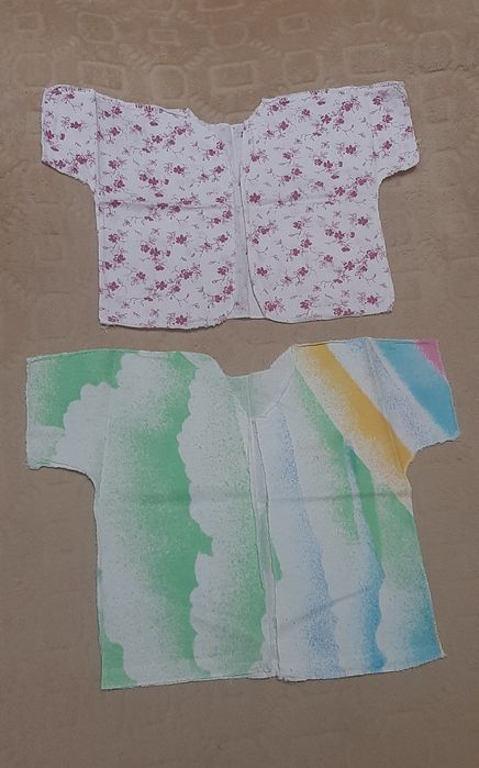 Распашонки для новорожденных. СССР.