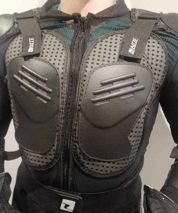 zbroja strój sportowy jazdy cross kurtka ochronna bezpieczeństwo quad