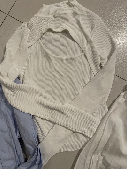 Zestaw ubrań zara gina tricot S