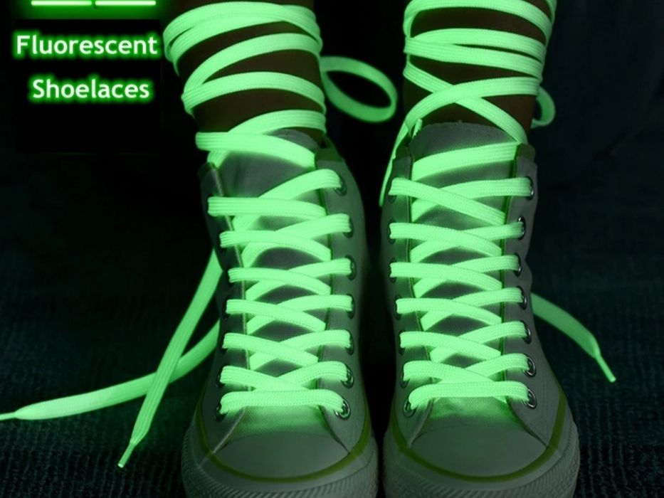 Шнурівки люмінесцентні, шнурки, що світяться