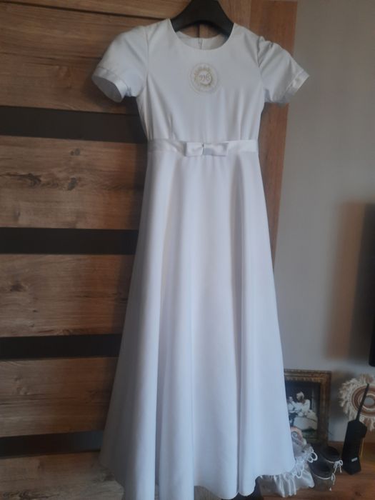 Sukienka komunijna,bolerka,torebka