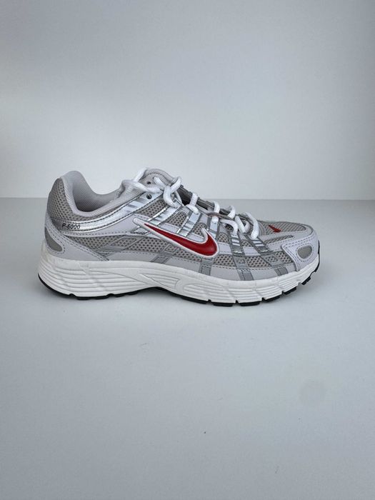 Nike P-6000 (GS) Grey/College Red  r.36