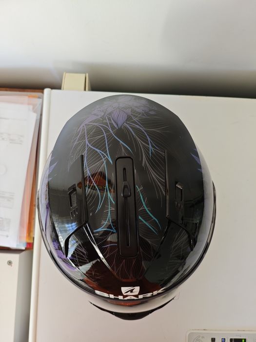 Capacete Shark Ridill Nelum Tamanho S – bom estado