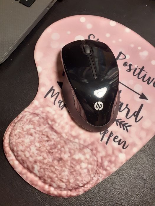 Tapete de rato com suporte para pulso - novo