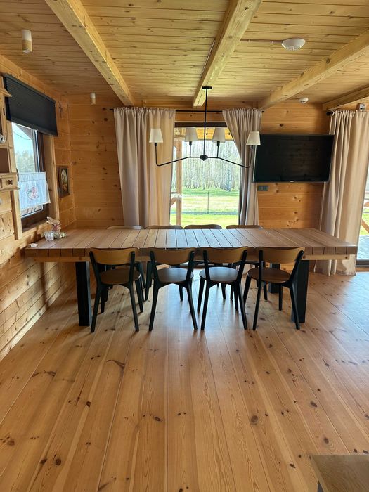 Brzozowa Polanka- Domek nr 2. Kominek. Jacuzzi. Sauna.  8 osób.