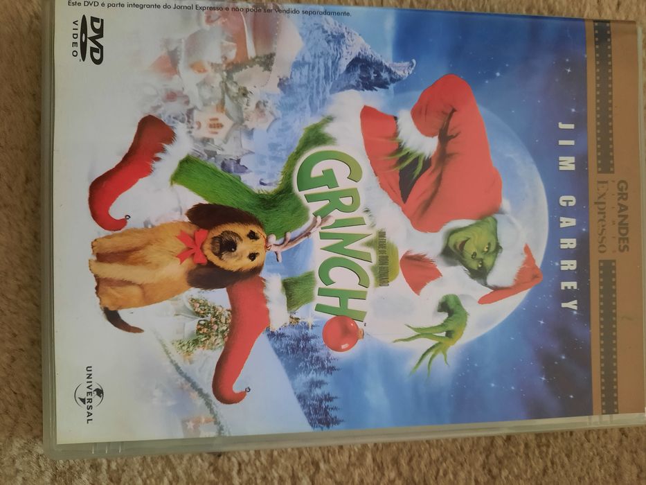 Conjunto de filmes em DVD