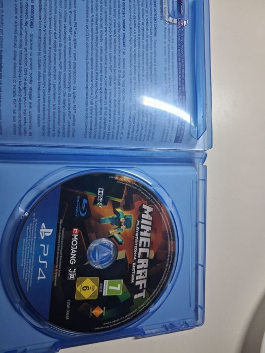 Gra Minecraft ps4