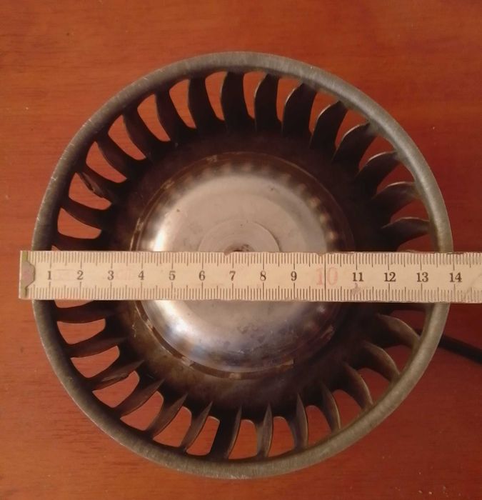 Wentylator  Promieniowy - Ziehl- Abegg OHG, ebm. Typ: E 140 - 2, 220V.