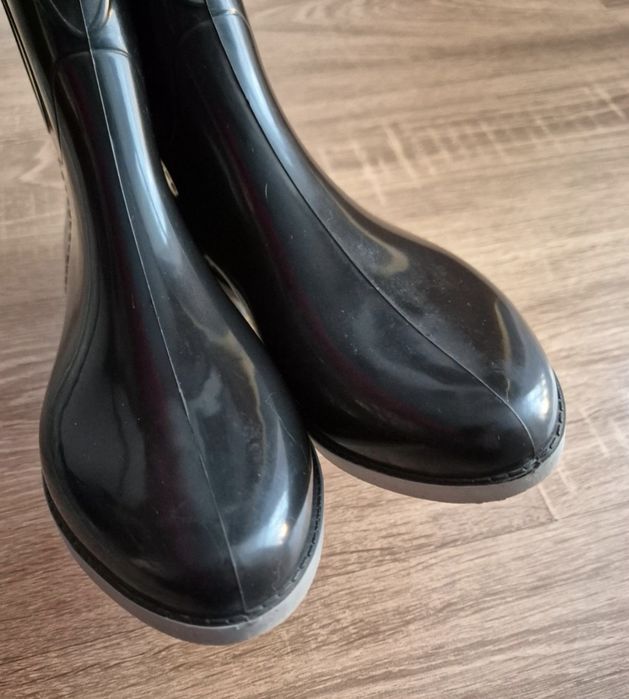 Czarne gumiaki damskie, Zetpol,r.37