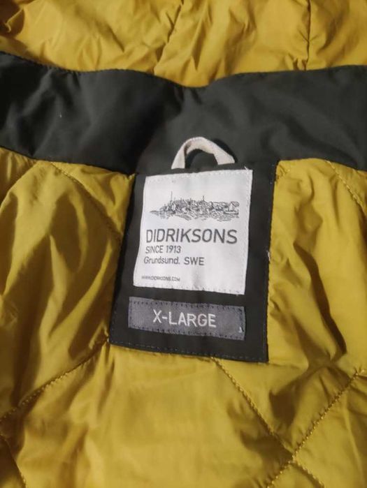 Didriksons Colton ocieplana kurtka logo stormsystem USX XL