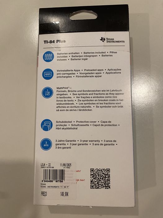 Maquina Texas 84 Plus