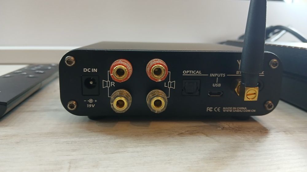 Wzmacniacz Sabaj A3 z Bluetooth aptX,  USB DAC