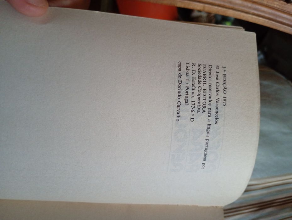 Poemas para Revolução - José Carlos Vasconcelos - 1 edição - Diabril - 15E.- Caixa antiga 3 E. Desde 3E