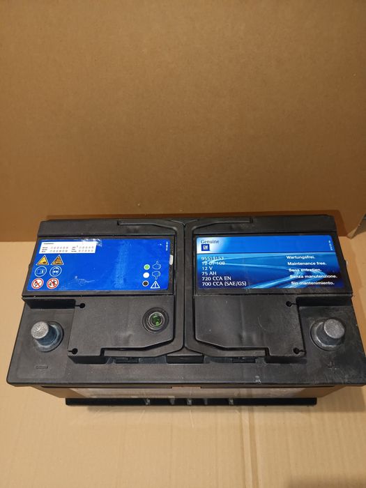 Akumulator 12V 75AH 720A Opel GM
