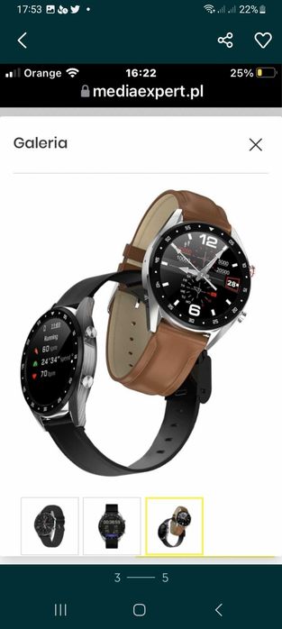 Smartwatch Motus Classic + pasek