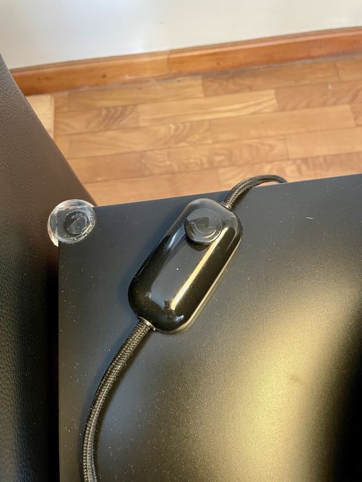 Candeeiro de Mesa IKEA Preto – Design Moderno