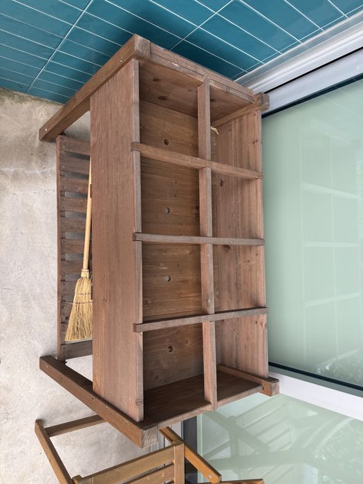 Horta vertical madeira