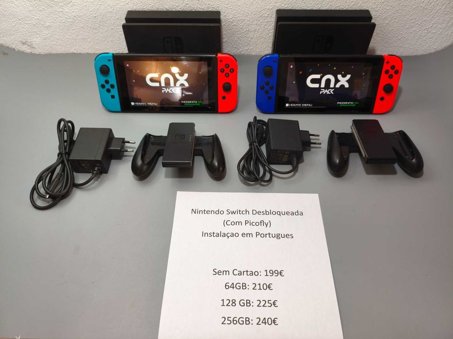 Nintendo Switch Desbloqueada (Com Chip Picofly)