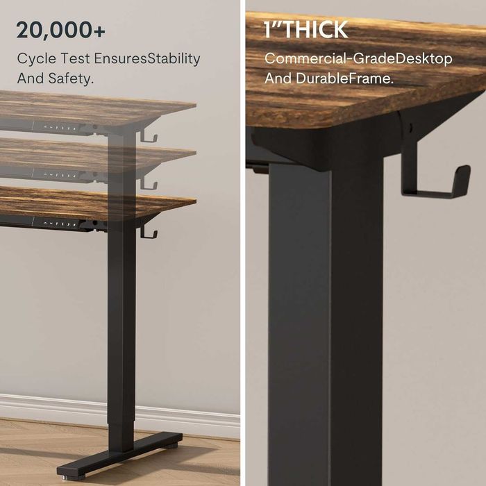 Nowe biurko elektryczne / 60x120CM / stół / blat / FlexiSpot !K413!