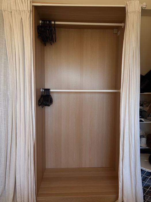 2 módulos de armário IKEA Pax 100 × 58 × 236 cm — 60 € cada / 100 € os dois