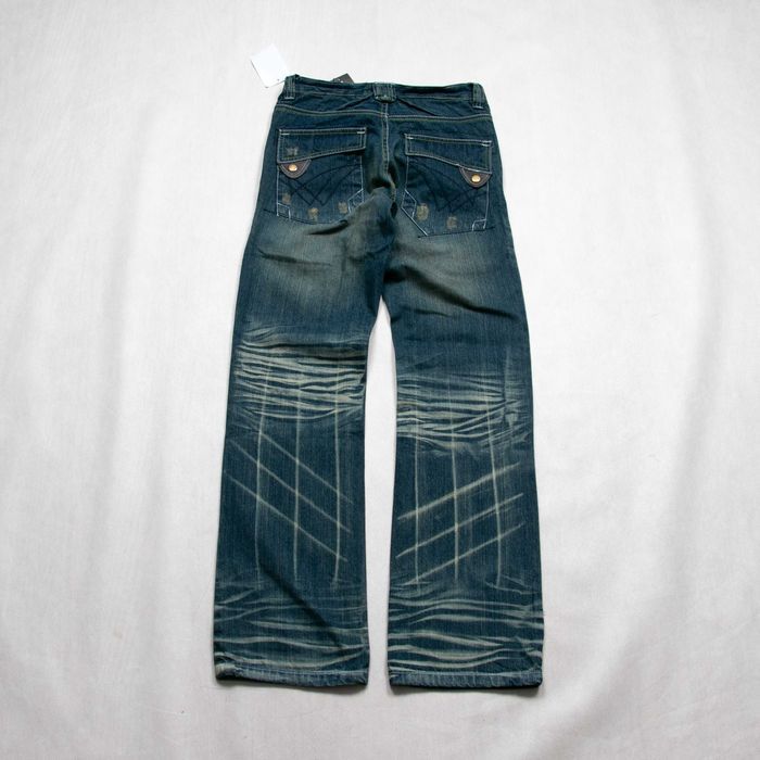 NOWE Y2K archive style jeans spodnie jeansowe straight 38eu