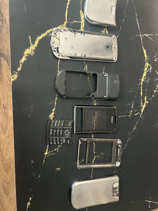 Części do telefonów Nokia 8800/Carbon/Arte/Black Korpusy/Szyby!